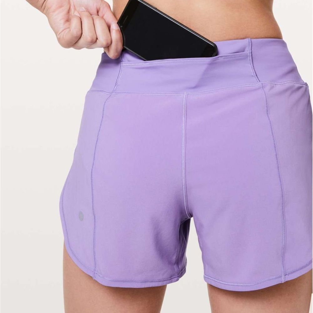 Lululemon Attack The Track Short 4" in 
Enchanted Iris Size 4 - Picture 4 of 11